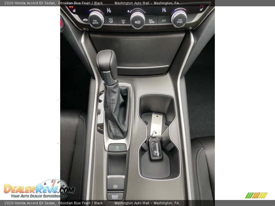 2020 Honda Accord EX Sedan Obsidian Blue Pearl / Black Photo #27