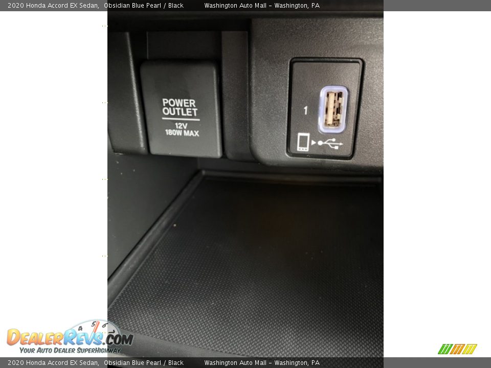 2020 Honda Accord EX Sedan Obsidian Blue Pearl / Black Photo #30