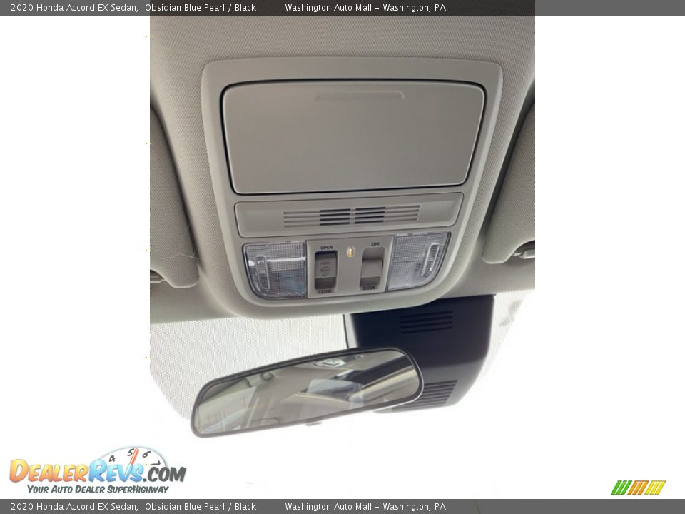 2020 Honda Accord EX Sedan Obsidian Blue Pearl / Black Photo #32