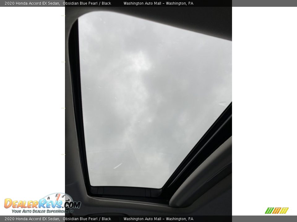 2020 Honda Accord EX Sedan Obsidian Blue Pearl / Black Photo #33