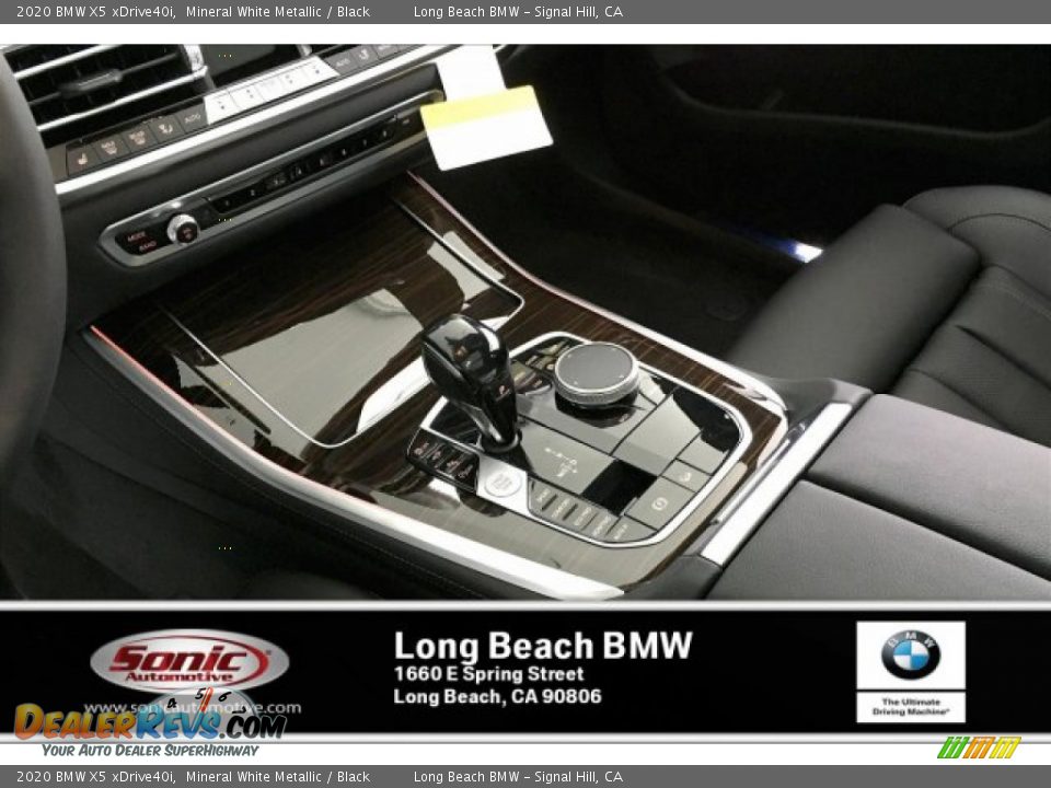 2020 BMW X5 xDrive40i Mineral White Metallic / Black Photo #6