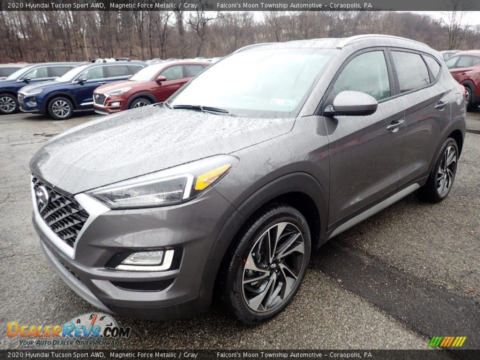 2020 Hyundai Tucson Sport AWD Magnetic Force Metallic / Gray Photo #5