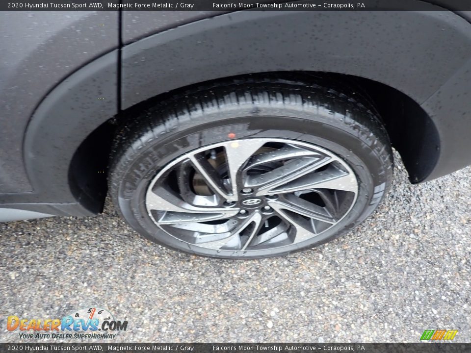 2020 Hyundai Tucson Sport AWD Magnetic Force Metallic / Gray Photo #7