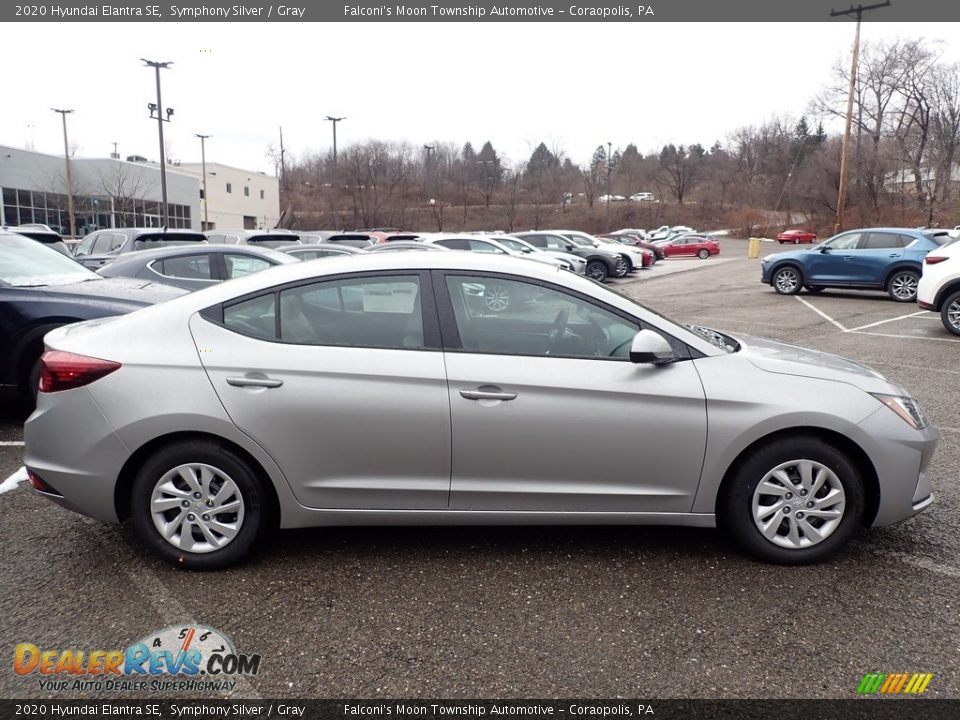 2020 Hyundai Elantra SE Symphony Silver / Gray Photo #1