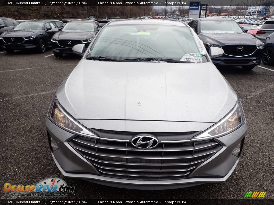 2020 Hyundai Elantra SE Symphony Silver / Gray Photo #4