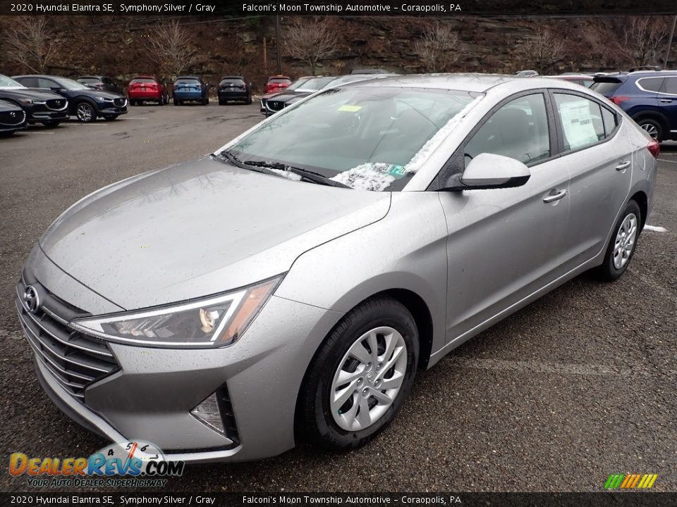 2020 Hyundai Elantra SE Symphony Silver / Gray Photo #5