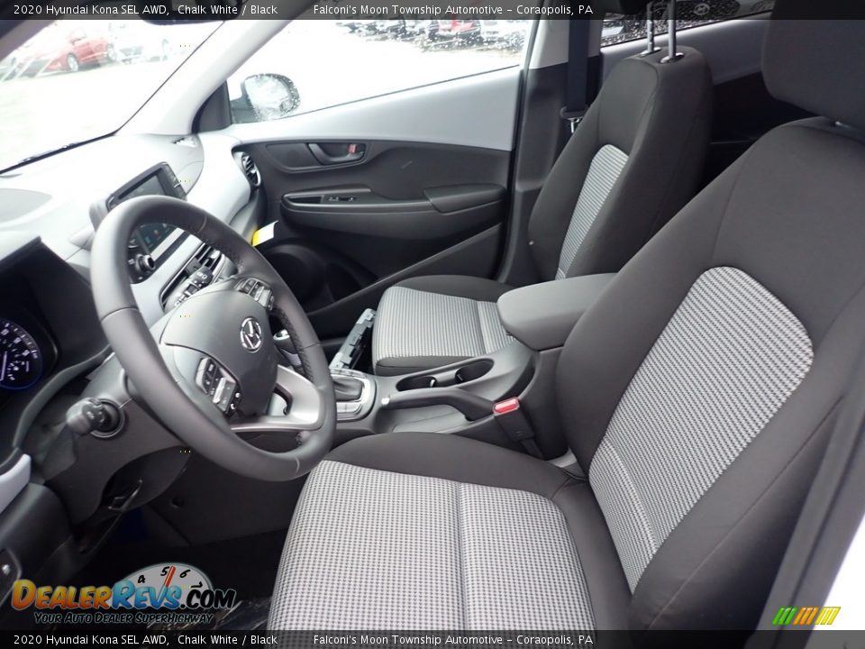 2020 Hyundai Kona SEL AWD Chalk White / Black Photo #10