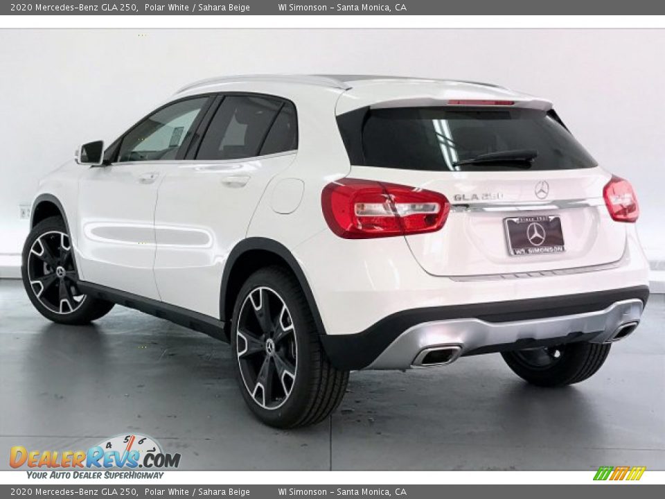 2020 Mercedes-Benz GLA 250 Polar White / Sahara Beige Photo #4