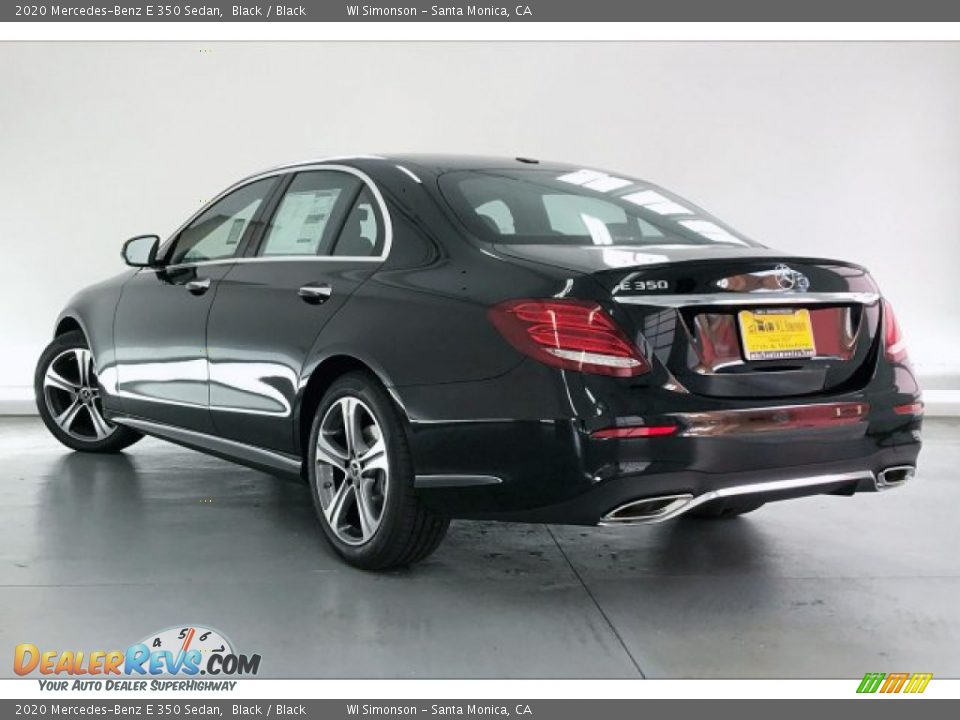 2020 Mercedes-Benz E 350 Sedan Black / Black Photo #4