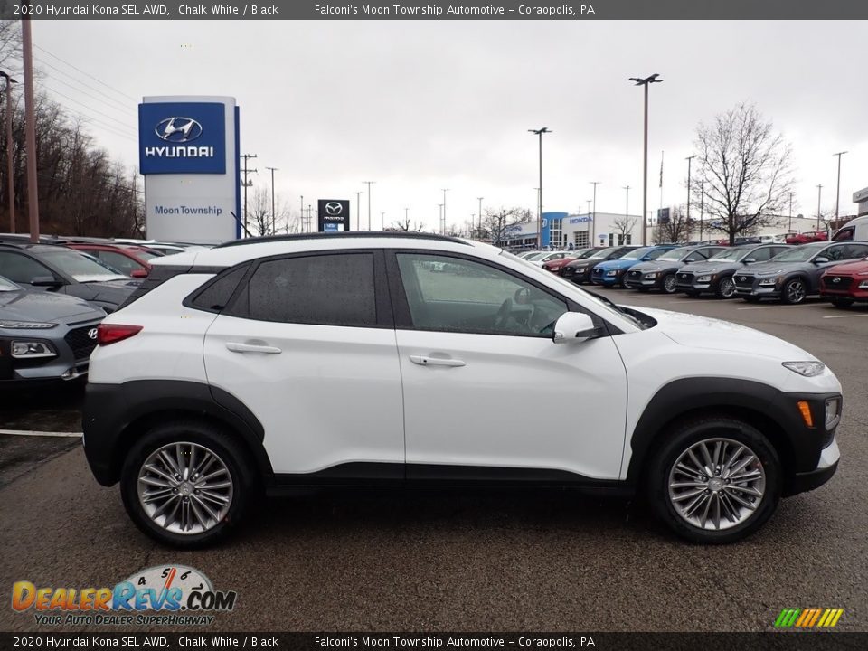 2020 Hyundai Kona SEL AWD Chalk White / Black Photo #1