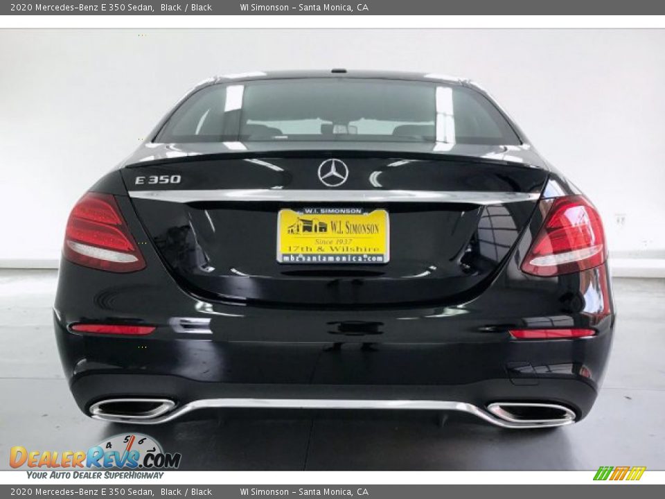 2020 Mercedes-Benz E 350 Sedan Black / Black Photo #5