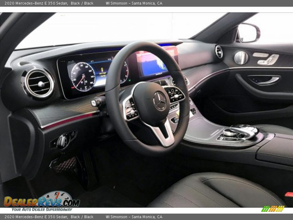 2020 Mercedes-Benz E 350 Sedan Black / Black Photo #6