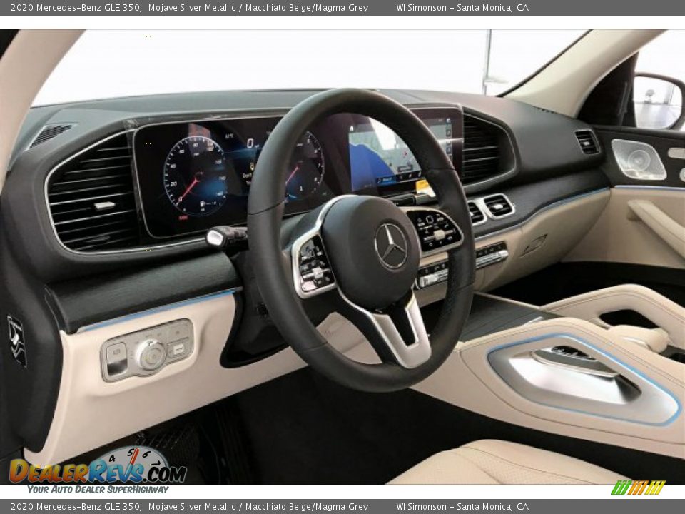 2020 Mercedes-Benz GLE 350 Mojave Silver Metallic / Macchiato Beige/Magma Grey Photo #4