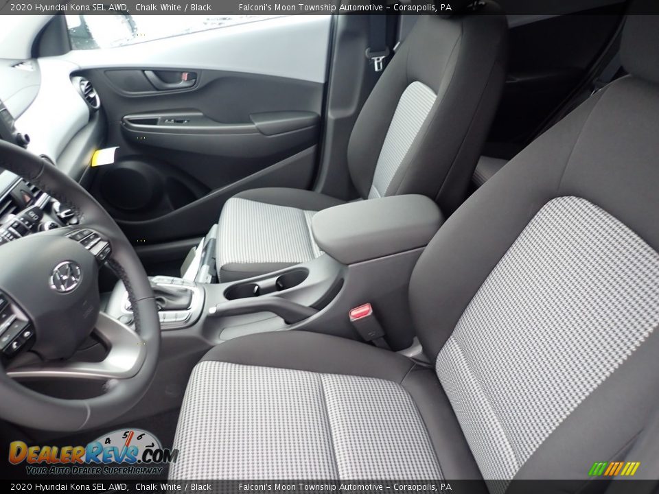 2020 Hyundai Kona SEL AWD Chalk White / Black Photo #12