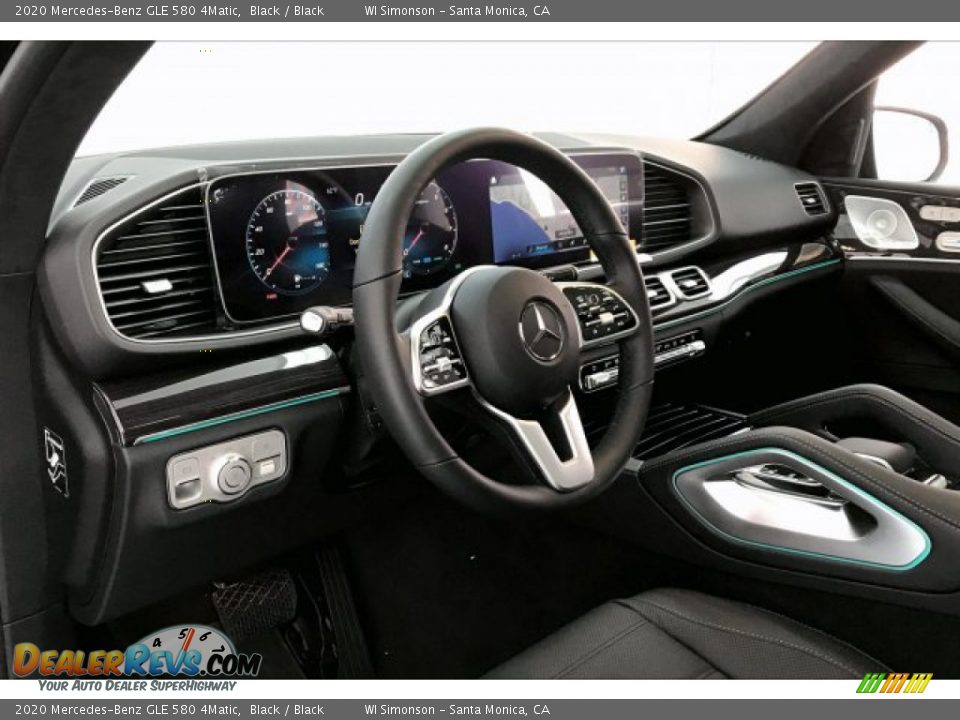 2020 Mercedes-Benz GLE 580 4Matic Black / Black Photo #4