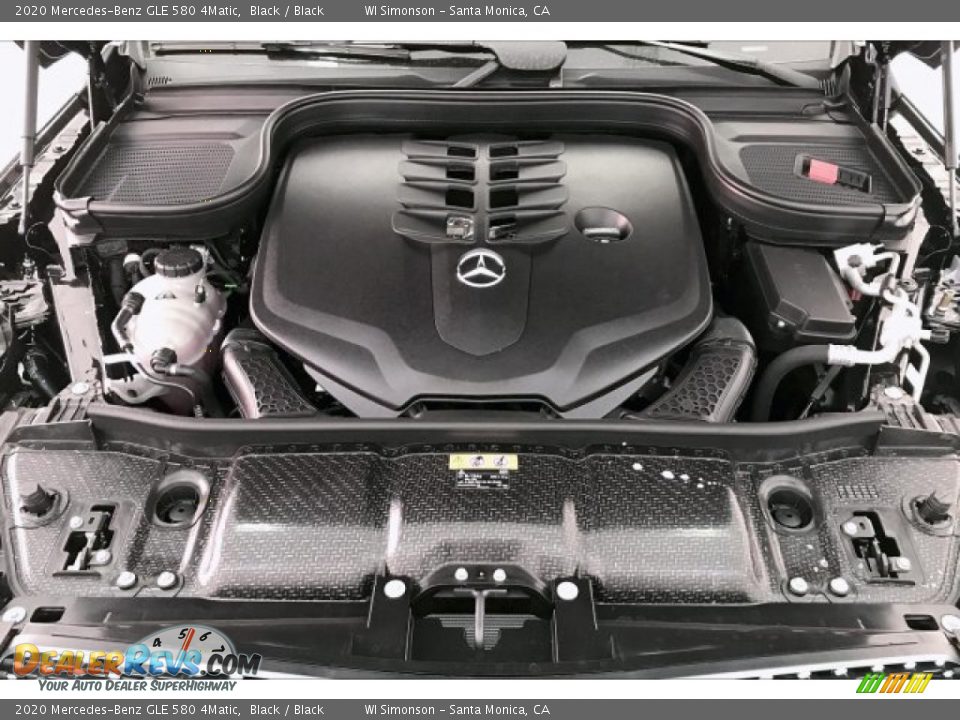 2020 Mercedes-Benz GLE 580 4Matic Black / Black Photo #8