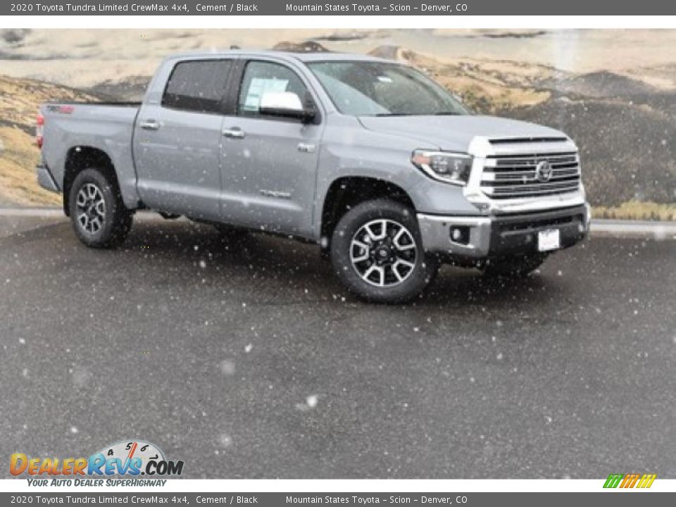 2020 Toyota Tundra Limited CrewMax 4x4 Cement / Black Photo #1