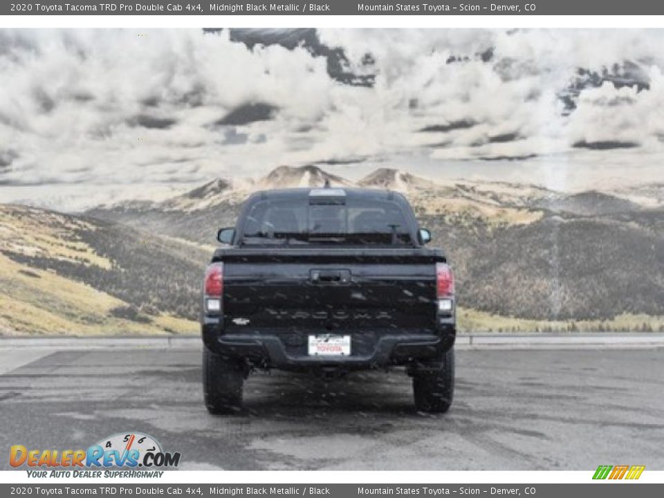 2020 Toyota Tacoma TRD Pro Double Cab 4x4 Midnight Black Metallic / Black Photo #4