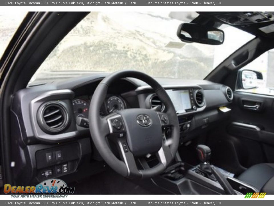 2020 Toyota Tacoma TRD Pro Double Cab 4x4 Midnight Black Metallic / Black Photo #5