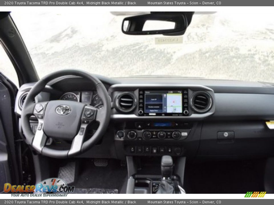 2020 Toyota Tacoma TRD Pro Double Cab 4x4 Midnight Black Metallic / Black Photo #7