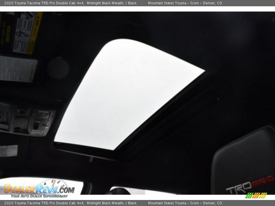 2020 Toyota Tacoma TRD Pro Double Cab 4x4 Midnight Black Metallic / Black Photo #8