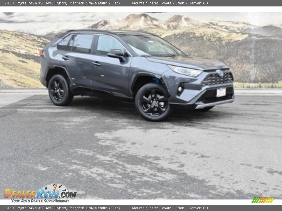 2020 Toyota RAV4 XSE AWD Hybrid Magnetic Gray Metallic / Black Photo #1