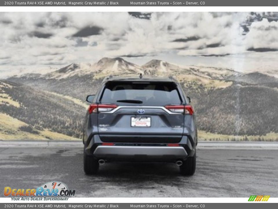 2020 Toyota RAV4 XSE AWD Hybrid Magnetic Gray Metallic / Black Photo #4