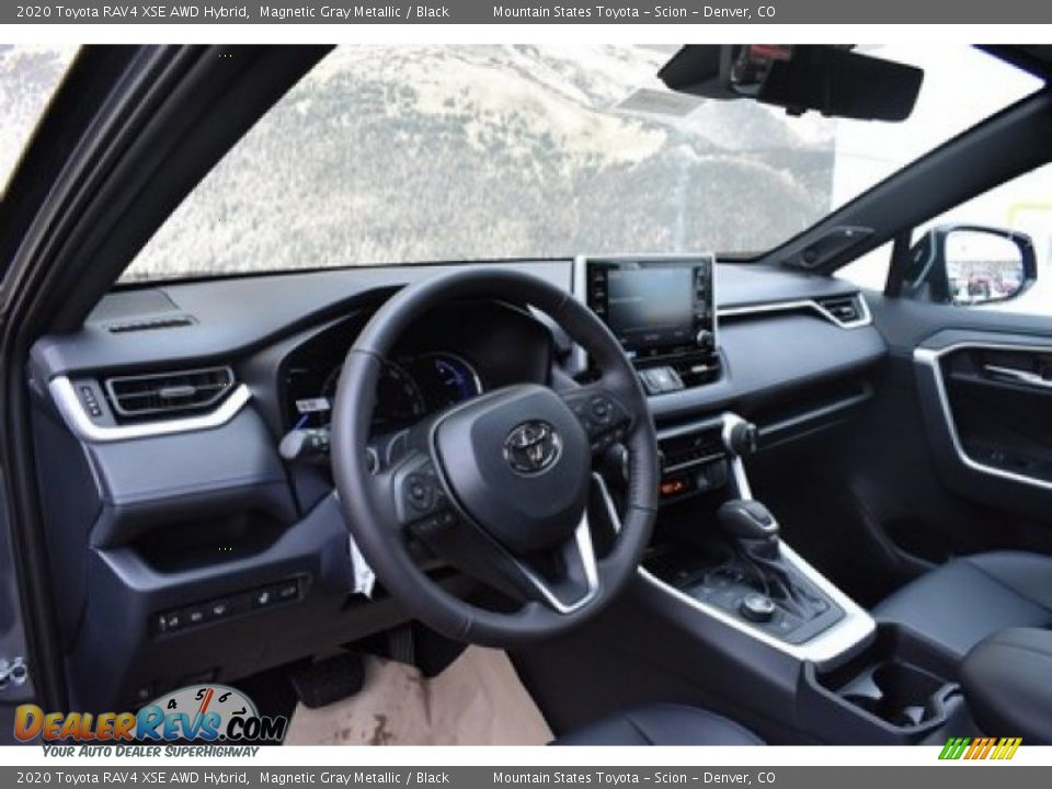 2020 Toyota RAV4 XSE AWD Hybrid Magnetic Gray Metallic / Black Photo #5