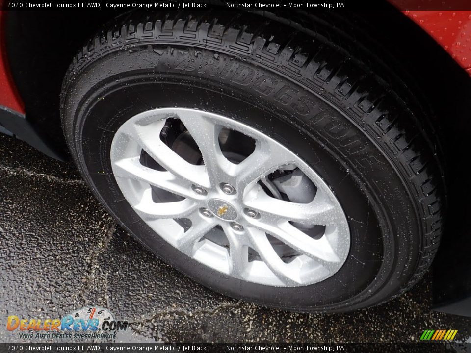 2020 Chevrolet Equinox LT AWD Cayenne Orange Metallic / Jet Black Photo #10
