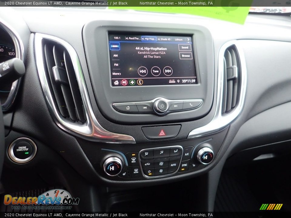 2020 Chevrolet Equinox LT AWD Cayenne Orange Metallic / Jet Black Photo #17