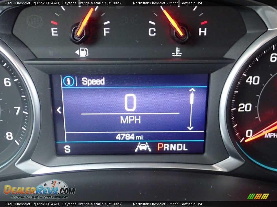 2020 Chevrolet Equinox LT AWD Cayenne Orange Metallic / Jet Black Photo #19