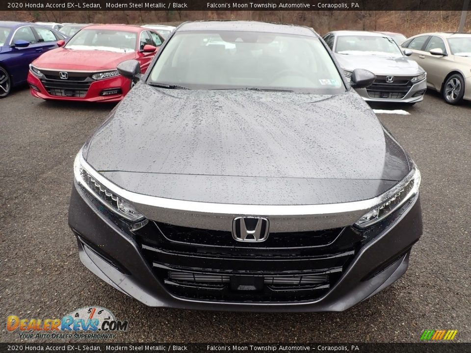 2020 Honda Accord EX-L Sedan Modern Steel Metallic / Black Photo #6