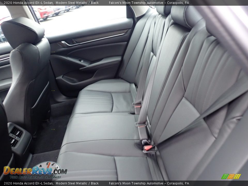 2020 Honda Accord EX-L Sedan Modern Steel Metallic / Black Photo #9