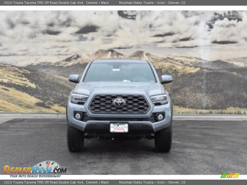 2020 Toyota Tacoma TRD Off Road Double Cab 4x4 Cement / Black Photo #2