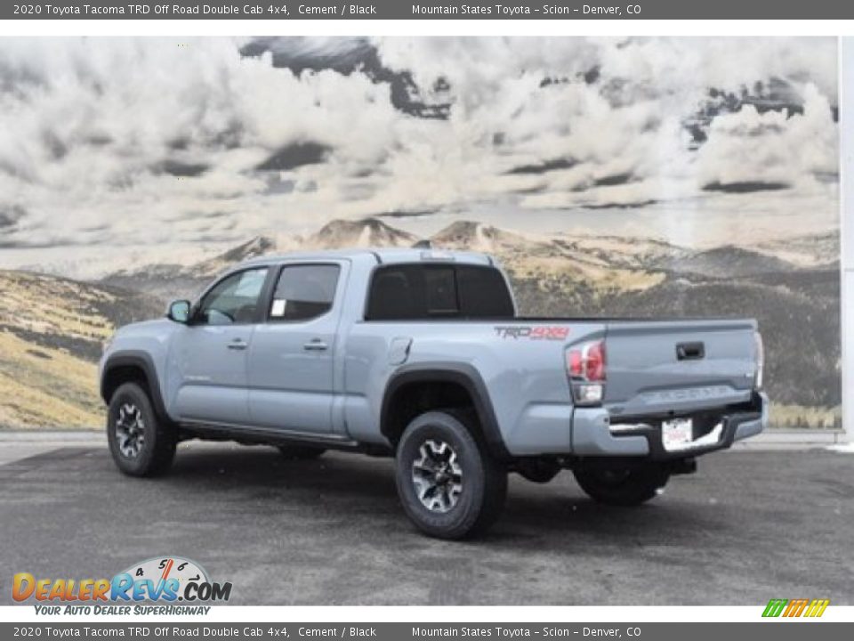 2020 Toyota Tacoma TRD Off Road Double Cab 4x4 Cement / Black Photo #3
