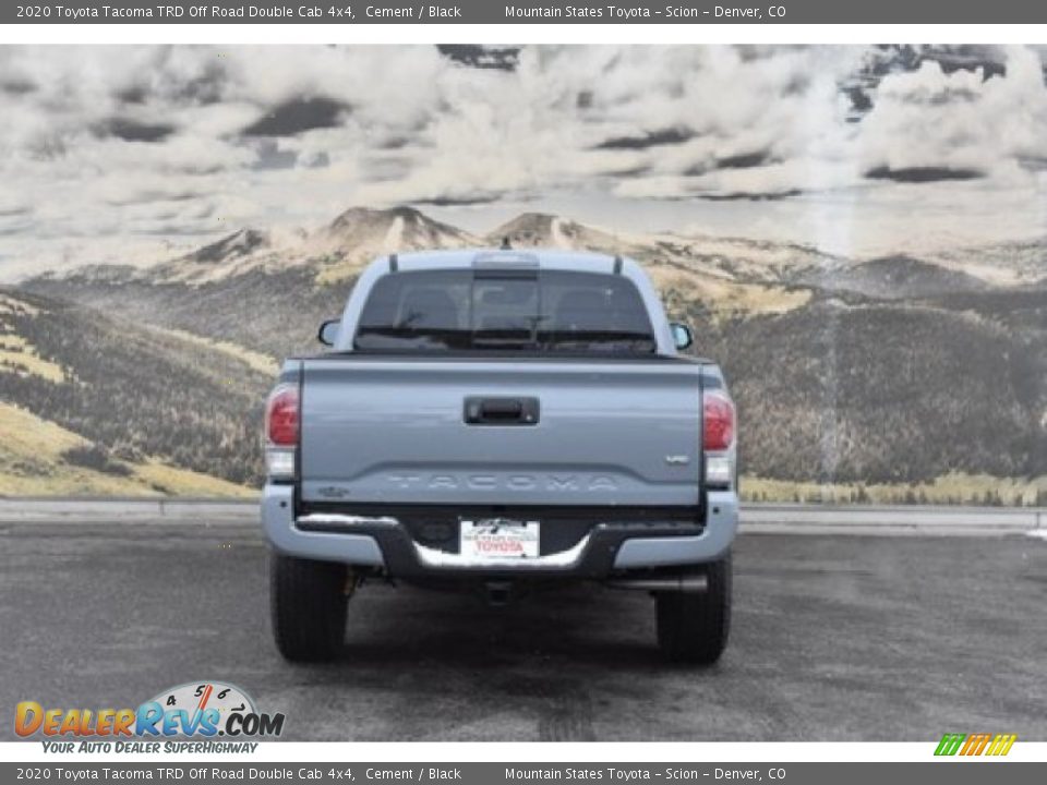 2020 Toyota Tacoma TRD Off Road Double Cab 4x4 Cement / Black Photo #4