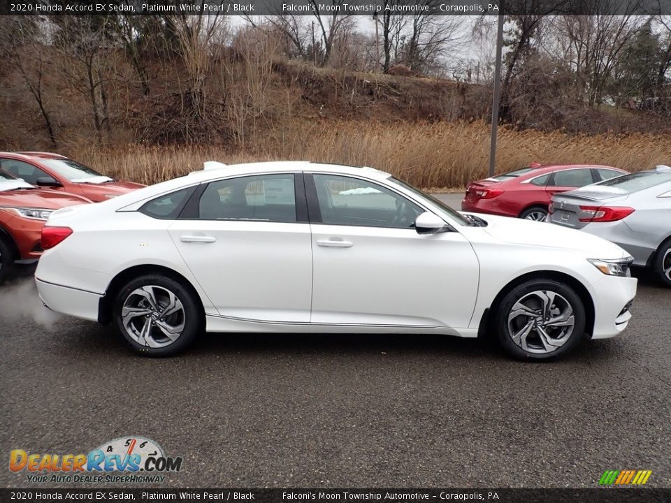2020 Honda Accord EX Sedan Platinum White Pearl / Black Photo #5