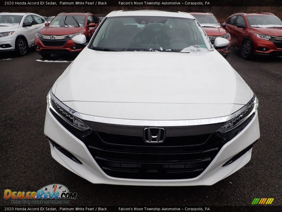 2020 Honda Accord EX Sedan Platinum White Pearl / Black Photo #7