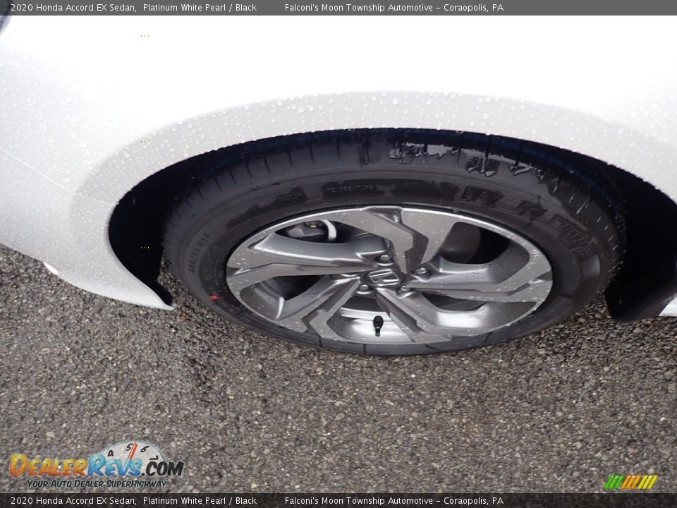 2020 Honda Accord EX Sedan Platinum White Pearl / Black Photo #8