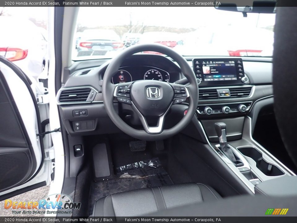 2020 Honda Accord EX Sedan Platinum White Pearl / Black Photo #11