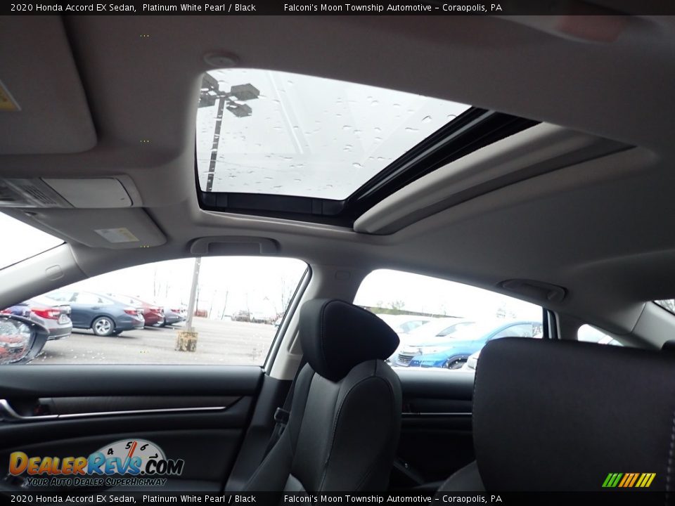 2020 Honda Accord EX Sedan Platinum White Pearl / Black Photo #14