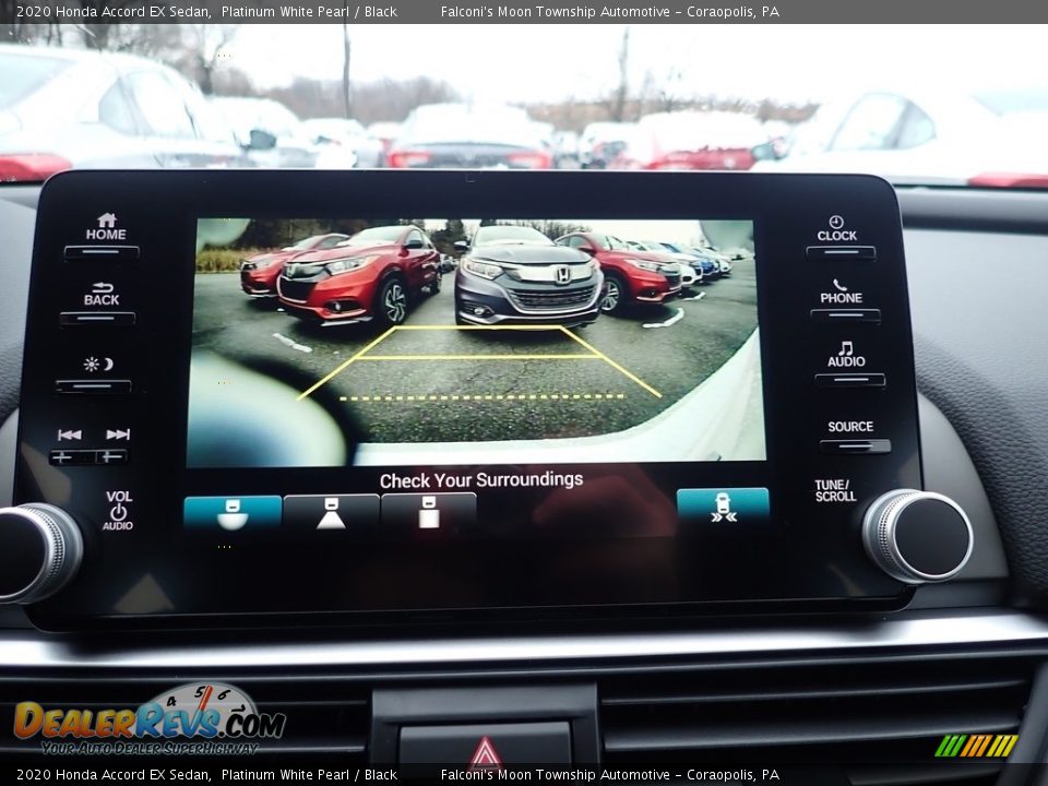 2020 Honda Accord EX Sedan Platinum White Pearl / Black Photo #16