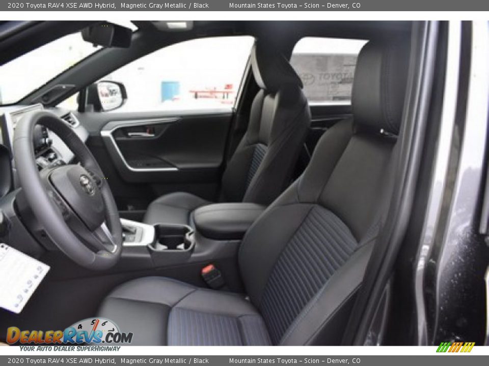 2020 Toyota RAV4 XSE AWD Hybrid Magnetic Gray Metallic / Black Photo #6