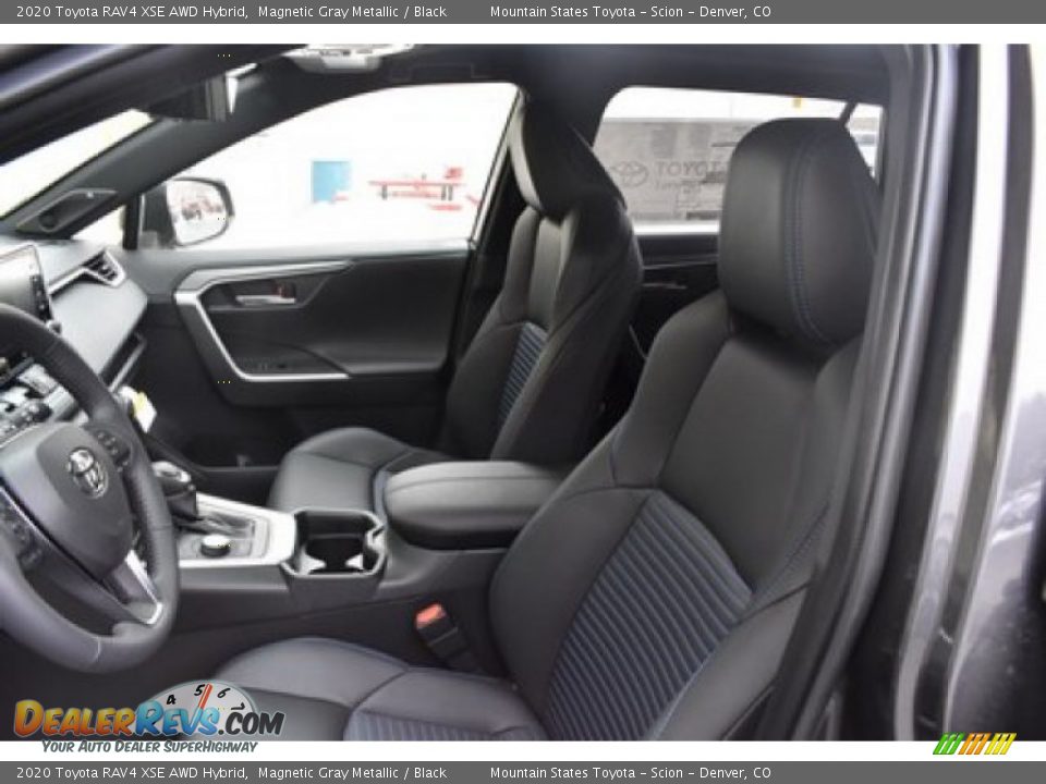 2020 Toyota RAV4 XSE AWD Hybrid Magnetic Gray Metallic / Black Photo #6