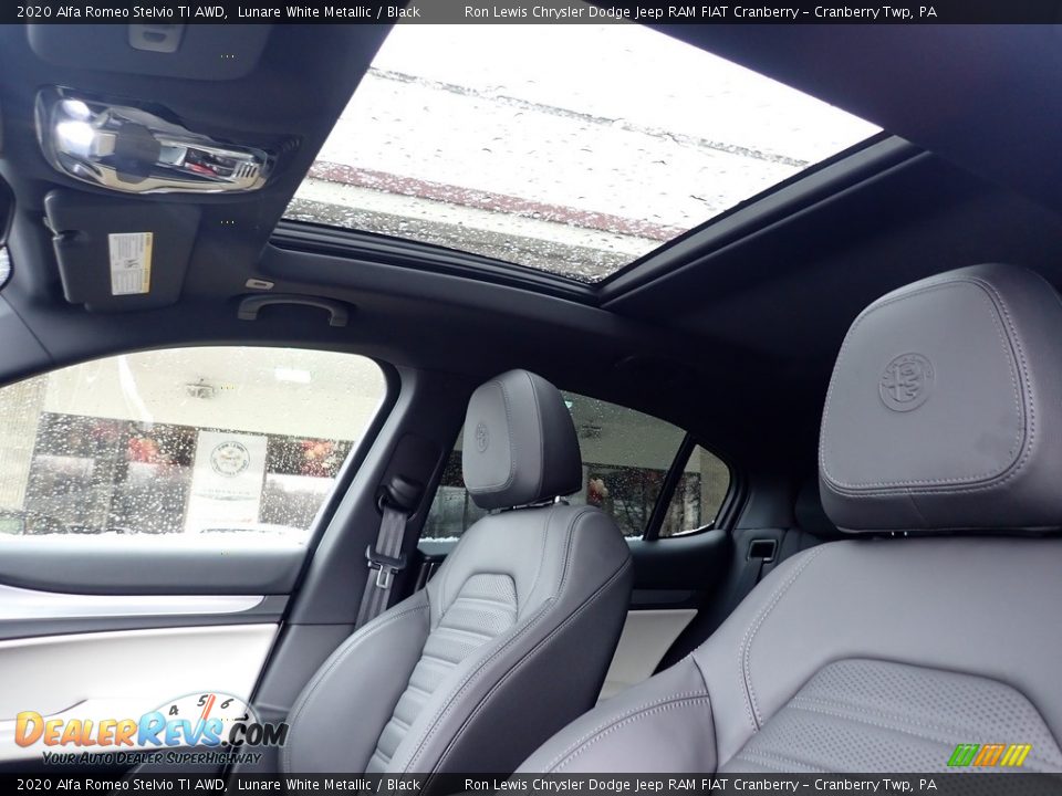 Sunroof of 2020 Alfa Romeo Stelvio TI AWD Photo #16