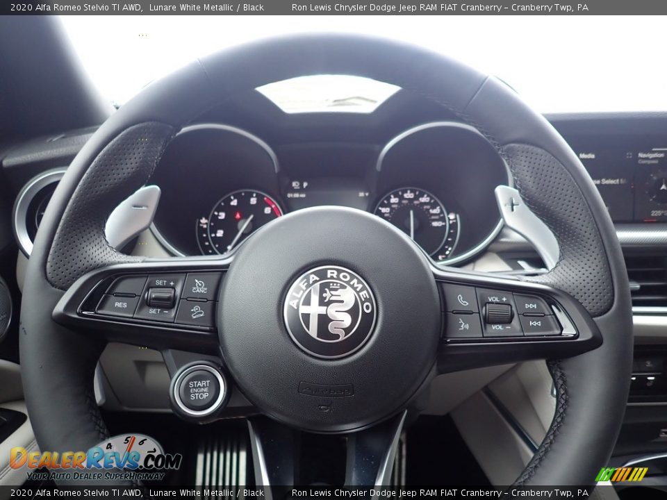 2020 Alfa Romeo Stelvio TI AWD Steering Wheel Photo #19