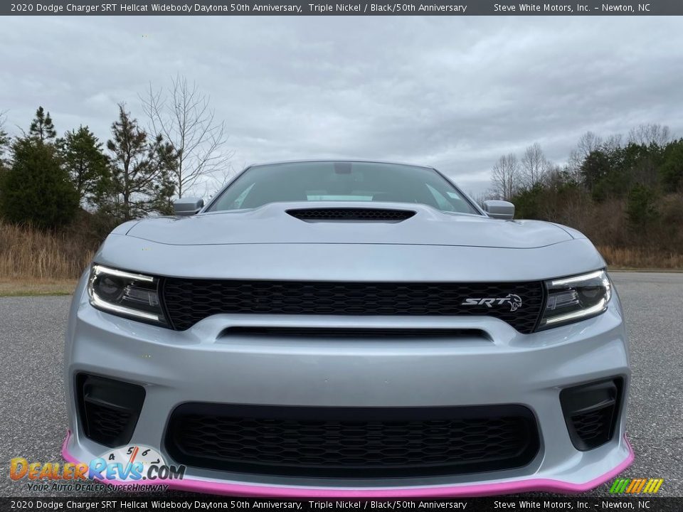 2020 Dodge Charger SRT Hellcat Widebody Daytona 50th Anniversary Triple Nickel / Black/50th Anniversary Photo #3