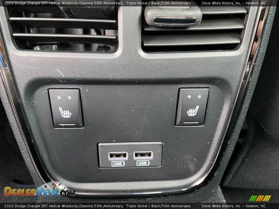 2020 Dodge Charger SRT Hellcat Widebody Daytona 50th Anniversary Triple Nickel / Black/50th Anniversary Photo #14