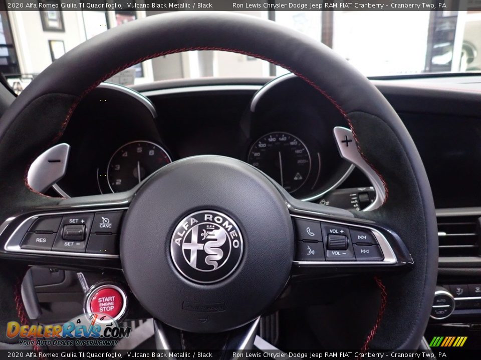 2020 Alfa Romeo Giulia TI Quadrifoglio Steering Wheel Photo #17