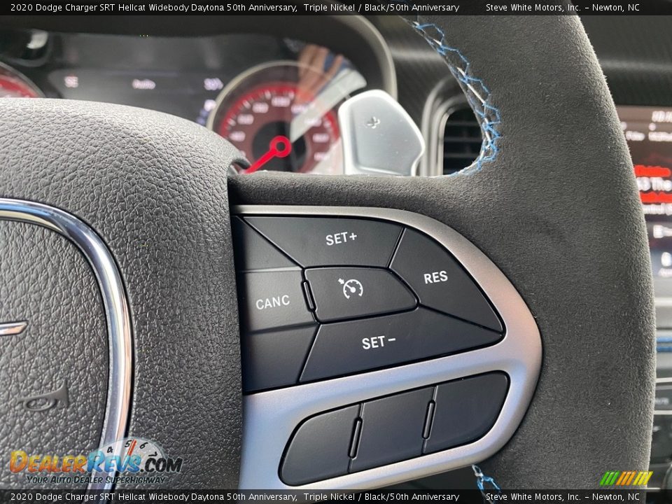 2020 Dodge Charger SRT Hellcat Widebody Daytona 50th Anniversary Steering Wheel Photo #21